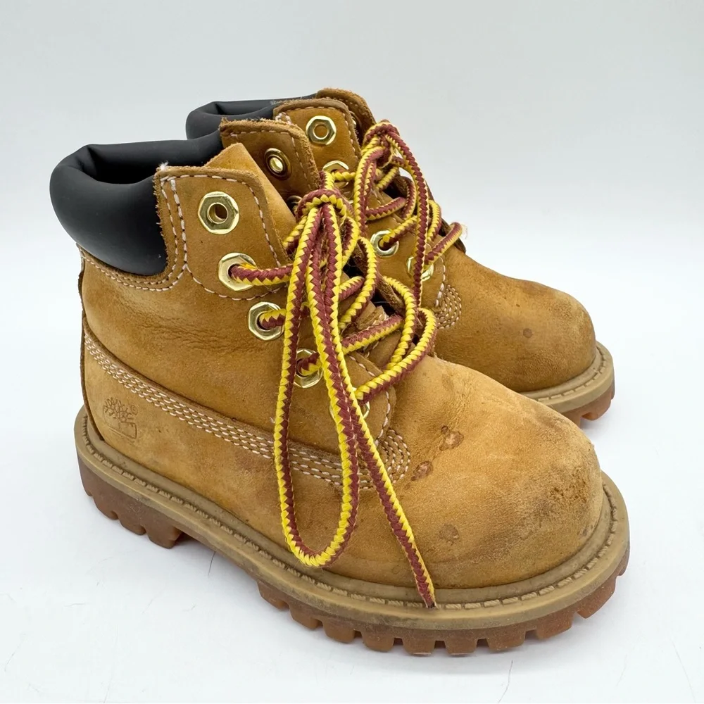 Toddler Timberland 6-Inch Waterproof Boots - Wheat Nubuck - Size Toddler‎ 8